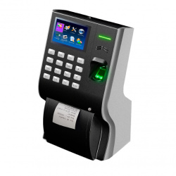 ZKTeco Lector de Huella Digital LP400, USB, 3.000 Huellas, Negro, con Impresora Incorporada 