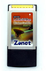 Zonet Tarjeta de Red ZEW1500PU, WLAN, 54 Mbit/s 