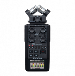 Zoom Grabadora de Audio Digital H6AB, hasta 32GB, USB, Negro 