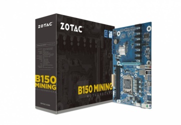 Tarjeta Madre Zotac ATX B150 Mining, S-1151, Intel B150, HDMI, 32GB DDR4 para Intel 