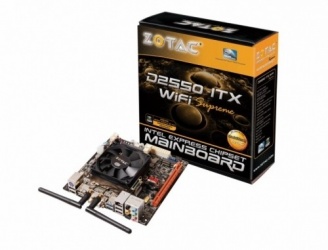 Tarjeta Madre ZOTAC mini ITX D2550-ITX WiFi Supreme, Intel Atom D2550 Integrada, Intel NM10 Express, HDMI, 4GB DDR3 
