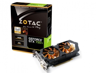 Tarjeta de Video ZOTAC NVIDIA GeForce GTX 750 Ti OC, 2GB 128-bit GDDR5, PCI Express 3.0 