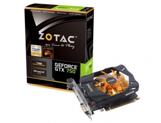 Tarjeta de Video ZOTAC NVIDIA GeForce GTX 750, 1GB 128-bit GDDR5, PCI Express 3.0 