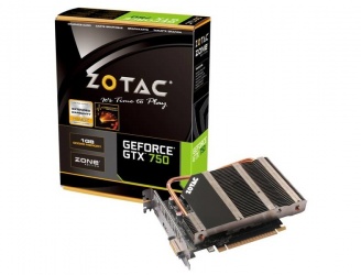 Tarjeta de Video ZOTAC NVIDIA GeForce GTX 750 ZONE Edition, 1GB 128-bit GDDR5, PCI Express 3.0 
