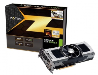 Tarjeta de Video ZOTAC NVIDIA GeForce GTX TITAN Z, 12GB 768-bit GDDR5, PCI Express 3.0 