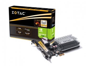 Tarjeta de Video ZOTAC NVIDIA GeForce GT 730, 1GB 64-bit DDR3, PCI Express 2.0 