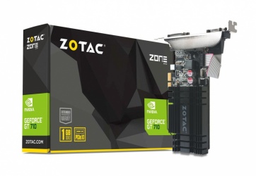 Tarjeta de Video Zotac NVIDIA GeForce GT 710 GeForce, 1GB 64-bit GDDR3, PCI Express 3.0 