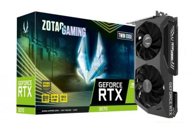 Tarjeta de Video Zotac NVIDIA GeForce RTX 3070 Twin Edge LHR, 8GB 256-bit GDDR6, PCI Express 16x 4.0 