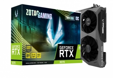 Tarjeta de Video ZOTAC NVIDIA GeForce RTX 3070 Twin Edge Gaming OC, 8GB 256-bit GDDR6, PCI Express x16 4.0. 