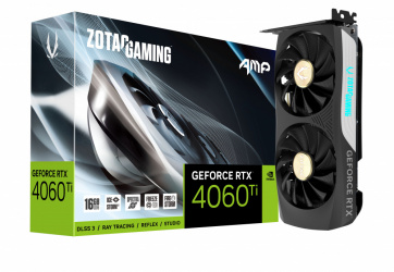 Tarjeta de Video Zotac NVIDIA GEFORCE RTX 4060 Ti 16GB AMP, 16GB 128-bit GDDR6, PCI Express x8 4.0 