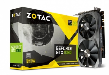 Tarjeta de Video Zotac NVIDIA GeForce GTX 1060, 6GB 192-bit GDDR5X, PCI Express 3.0 