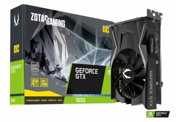 Tarjeta de Video Zotac NVIDIA GeForce GTX 1650 Gaming, 4GB 128-bit GDDR5, PCI Express 3.0 
