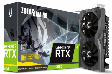Tarjeta de Video Zotac NVIDIA GeForce RTX 2060 GAMING, 6GB 192-bit GDDR6, PCI Express x16 3.0  