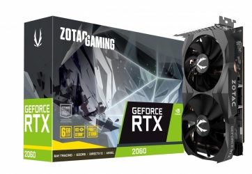 Tarjeta de Video Zotac NVIDIA GeForce RTX 2060 Gaming, 6GB 192-bit GDDR6, PCI Express 3.0 