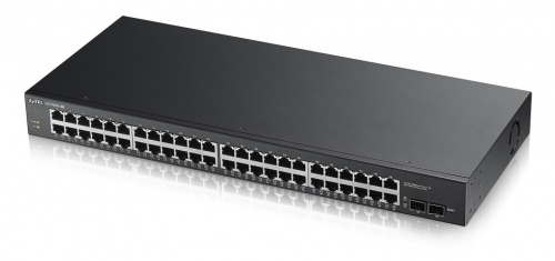 Switch ZyXEL Gigabit Ethernet GS1900-48, 48 Puertos 10/100/1000Mbps + 2x SFP, 8000 Entradas, 100 Gbit/s - Administrable 