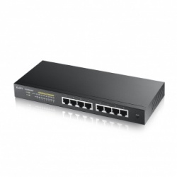 Switch ZyXEL Gigabit Ethernet GS1900-8HP, 8 Puertos 10/100/1000 - Administrable 