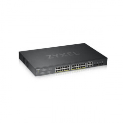 Switch ZYXEL Gigabit Ethernet GS1920-24HPV2, 24 Puertos PoE+ 10/100/1000 + 4 Puertos SFP, 56 Mbit/s, 16000 Entradas - Administrable 