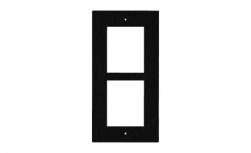 2N Marco para Instalación en Pared 2 Módulos  IP Verso,  para Vídeo Compatibles H.263,H.264, Negro