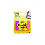 3M Notas Post-it de 0.5'' x 1.75'', 5 Colores Fluorescentes de 50 Hojas c/u, 12 Piezas