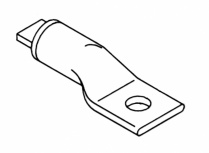 3M Terminal para Cable 40041, 1 Orificio 1/2", Plata, 10 Piezas
