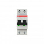 ABB Interruptor Magnetotérmico 2 Polos S202-C6, 440V, 6A, Entrada 440V