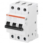ABB Interruptor Automático 3 Polos S203-Z16, 400V, 16A, Entrada 400V