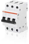ABB Interruptor Automático 3 Polos S203-K20, 440V, 20A, Entrada 440V