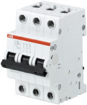 ABB Interruptor Termomagnético 3 Polos S203-C80, 400V, 80A, Entrada 400V