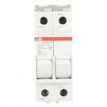 ABB Base de Fusible para Interruptor, 2 Polos, Blanco