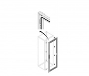 ABB Puerta de Cristal IP65 PDLG2066, 60cm x 2 Metros