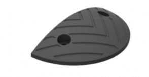 AccessPRO Cabecero para de Reductor de Velocidad AC-183TR, 19 x 30cm, Negro