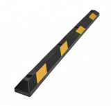 AccessPRO Tope Vehicular para Estacionamiento AC-183TV, 8 Franjas Reflejantes, 183cm, Negro/Amarillo