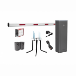 AccessPRO Barrera Vehicular Izquierda, hasta 5.5 Metros - Incluye Brazo