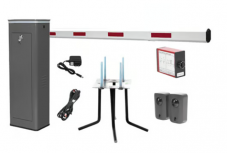 AccessPRO Barrera Vehicular Derecha, hasta 5.5 Metros - Incluye Brazo