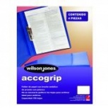 Accogrip Carpeta con Broche T3 SH-967, hasta 150 Hojas de Tamaño Carta, Azul Claro