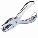 Acco Perforadora de 1 Orificio P5432, Plata