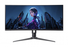 Monitor Gamer Curvo Acer Predator X34 QD-OLED 34", 3440x1440 Ultra Wide Quad HD, G-Sync/FreeSync, 240Hz, HDMI/DisplayPort, Bocinas Integradas, Negro image