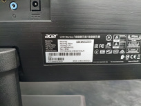 Monitor Gamer Acer EGO EG220Q Pbipx LCD 21.5", 1920x1080 Full HD, FreeSync, 144Hz, HDMI/DisplayPort, Negro ― Equipo utilizado en oficina, con detalles de uso. Incluye eliminador de voltaje y cable DisplayPort (DP).