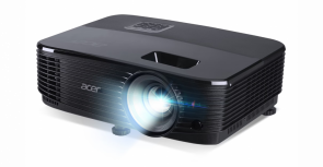 Proyector Acer X1129H DLP, 800x600 SVGA, 4800 lúmenes ANSI, con Bocinas, Negro