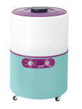 Acros Lavadora de Carga Superior ALF2553TA, 25kg Lavado, Blanco/Morado