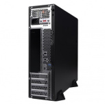 Gabinete Acteck Lubeck GS660, Mini-Tower, Micro-ATX/Mini-ITX, USB 2.0/3.0, con Fuente de 500W, 1 Ventilador Instalado, Negro - Imagen adicional 1
