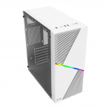 Gabinete Acteck Draco GM450, Midi-Tower, ATX/Micro-ATX/Mini-ITX, USB 2.0, con Fuente de 500W, sin Ventiladores Instalados, Blanco - Imagen adicional 3
