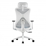 Acteck Silla Ejecutiva Floe Pro EC737, Respaldo de Malla, Reposabrazos, Blanco image