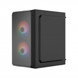 Gabinete Acteck Doom Pro Mesh GI730M, Mini-Tower, Micro-ATX/Mini-ITX, USB 2.0/3.0, con Fuente de 600W, 3 Ventiladores Instalados, Negro - Imagen adicional 3