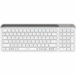 Teclado Acteck Inspire Trek TI747, Inalámbrico, RF Inalámbrico/Bluetooth, Blanco, Español 