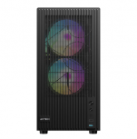 Gabinete Acteck AC-943819, Mini-Tower, Micro-ATX/Mini-ITX, USB 2.0, sin Fuente, 3 Ventiladores Instalados, Negro - Imagen adicional 2
