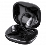 Acteck Audífonos Intrauriculares con Micrófono Flow Open EF70, Inalámbrico, Bluetooth, Negro