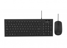 Kit de Teclado y Mouse Acteck MK235, Alámbrico, USB, Negro, Español