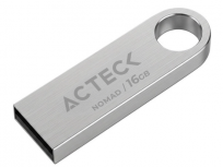 Memoria USB Acteck AC-946209, 16GB, USB-A 2.0, Lectura 25MB/s, Gris