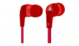 Acteck Audífonos Earbuds Xplotion EB-800, Alámbrico, 3.5mm, 1.2 Metros, Rojo - Imagen adicional 1